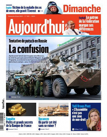 Aujourd’hui en France - 25 Juin 2023