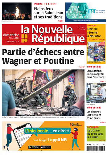 La Nouvelle République du 25 Juin 2023