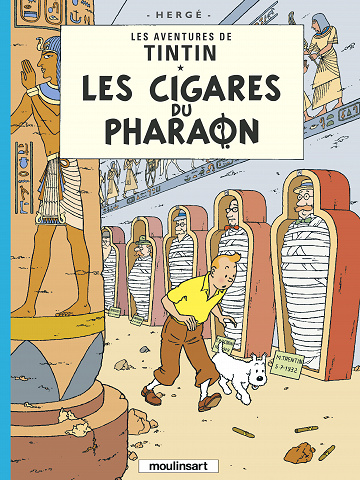 Tintin (Moulinsart) - Tome 04 - Les cigares du pharaon