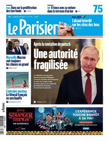 Le Parisien - 26 Juin 2023