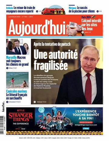 Aujourd’hui en France - 26 Juin 2023