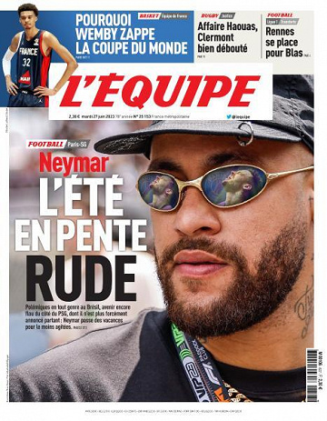 L’equipe du Mardi 27 Juin 2023