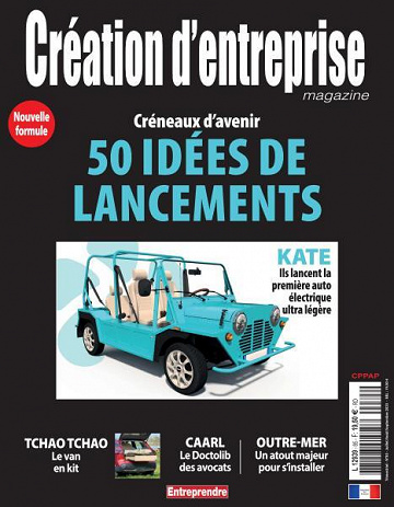 Création d’Entreprise - Juillet-Septembre 2023