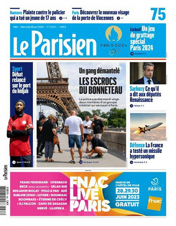 Le Parisien - 28 Juin 2023