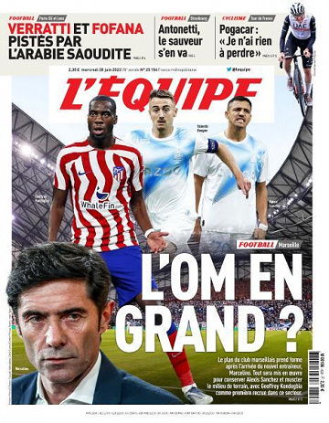 L’equipe du Mercredi 28 Juin 2023