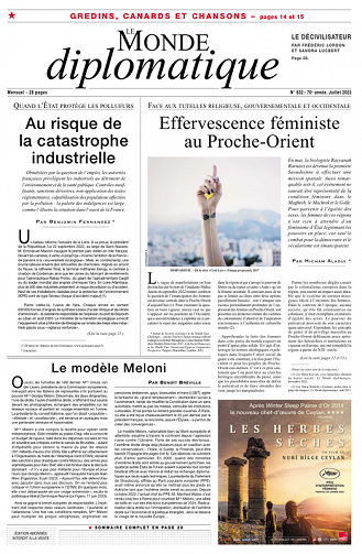 Le Monde diplomatique - Juillet 2023