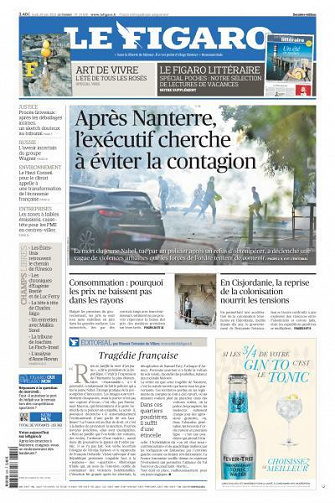Le Figaro du Jeudi 29 Juin 2023