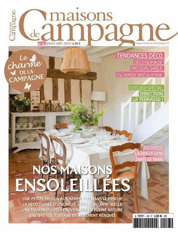 Maisons de Campagne - Juillet-Août 2023