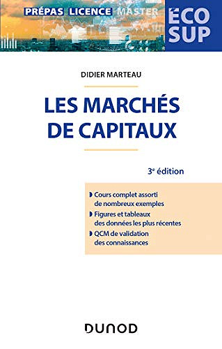 Les marchés de capitaux - 3e édition -  Didier Marteau (2021)