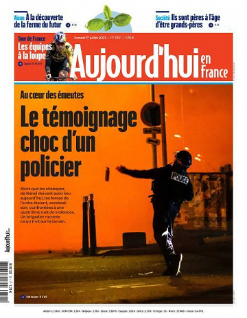 Aujourd’hui en France - 1er Juillet 2023
