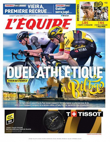 L’equipe du Samedi 1er Juillet 2023