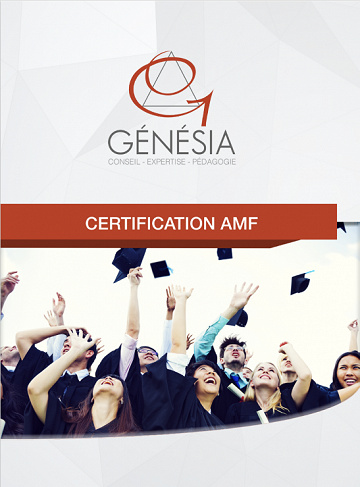 Base de données Génésia : certification des connaissances AMF - Fiches & 2091 Questions corrigées - Génésia