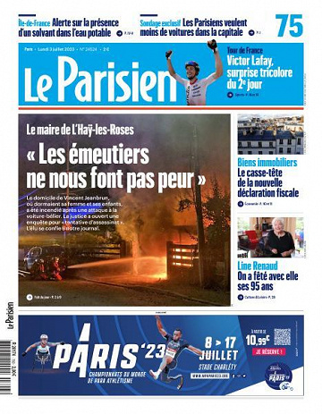 Le Parisien - 3 Juillet 2023