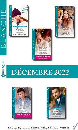 Harlequin pack mensuel blanche (N° 1636 à 1640) décembre 2022 - Collectif