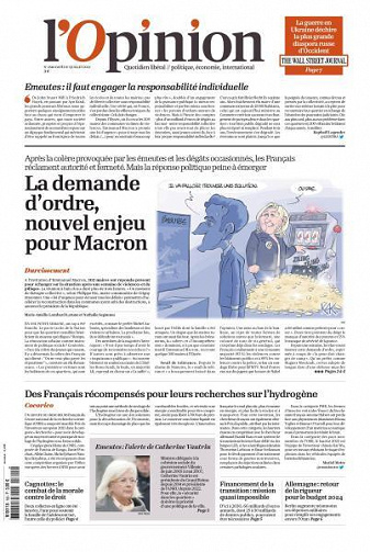 L’Opinion - 5 Juillet 2023