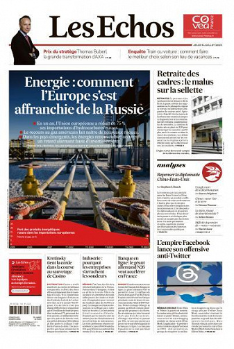 Les Echos du Jeudi 6 Juillet 2023