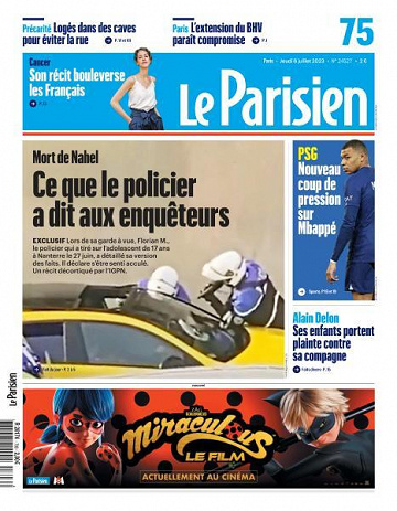 Le Parisien - 6 Juillet 2023