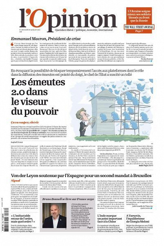 L’Opinion - 6 Juillet 2023