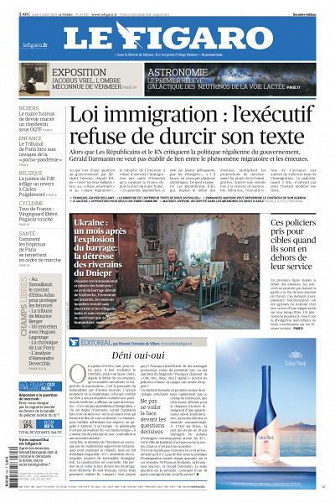 Le Figaro du Jeudi 6 Juillet 2023