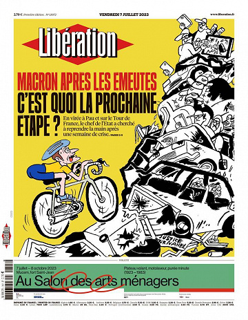 Libération du Vendredi 7 Juillet 2023