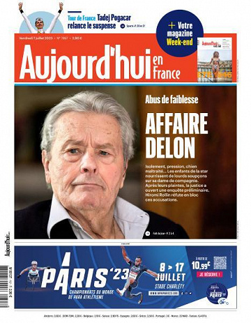 Aujourd’hui en France - 7 Juillet 2023