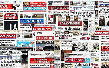Pack Journaux Français du Samedi 8 Juillet 2023