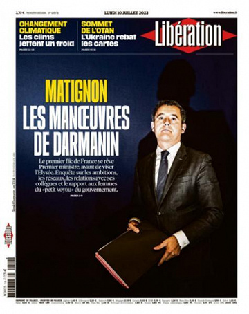 Libération du Lundi 10 Juillet 2023