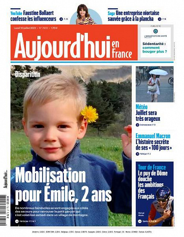 Aujourd’hui en France - 10 Juillet 2023