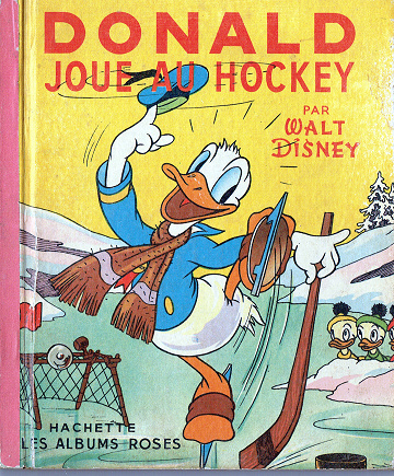 Les albums roses 1950 Donald joue au hockey
