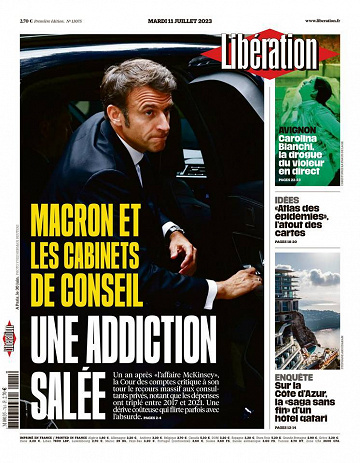 Libération du Mardi 11 Juillet 2023