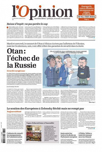 L’Opinion - 11 Juillet 2023