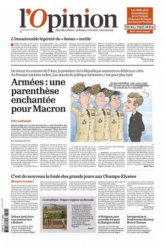 L’Opinion - 13 Juillet 2023