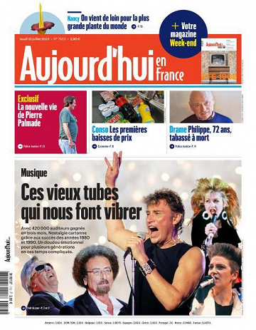 Aujourd’hui en France - 13 Juillet 2023