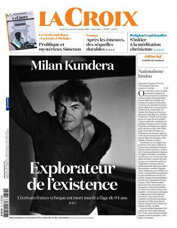 La Croix - 13 Juillet 2023