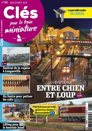 Clés pour le train miniature - Juillet-Août 2023