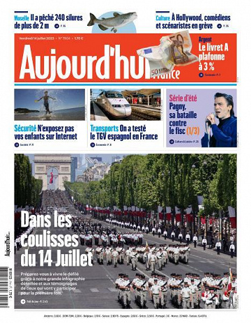Aujourd’hui en France - 14 Juillet 2023