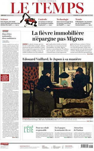 Le Temps - 14 Juillet 2023