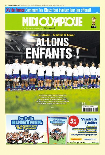 Midi Olympique Vert - 14 Juillet 2023
