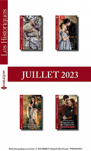 Pack mensuel Les Historiques - 4 romans (Juillet 2023) - Collectif