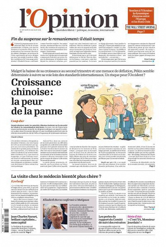 L’Opinion - 18 Juillet 2023