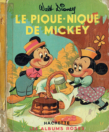 Les albums roses 1951 Le pique-nique de Mickey
