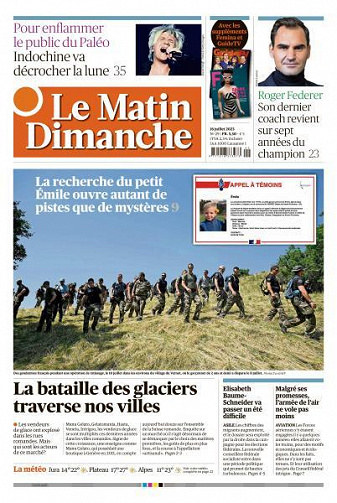 Le Matin Dimanche - 16 Juillet 2023