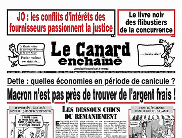 Le Canard Enchaîné N°5337 du 19 Juillet 2023