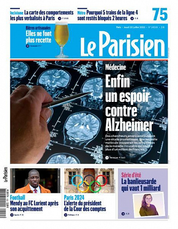 Le Parisien - 20 Juillet 2023