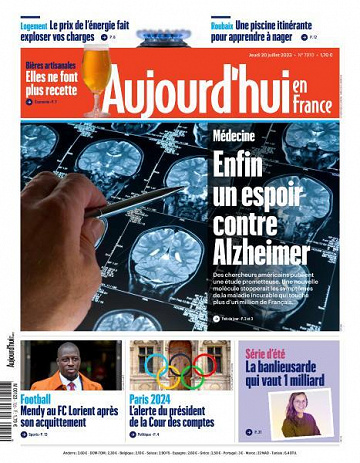 Aujourd’hui en France - 20 Juillet 2023