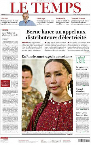 Le Temps - 20 Juillet 2023