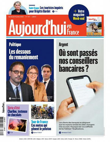Aujourd’hui en France - 21 Juillet 2023