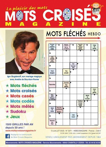 Mots Croisés Magazine - 13 Juillet 2023