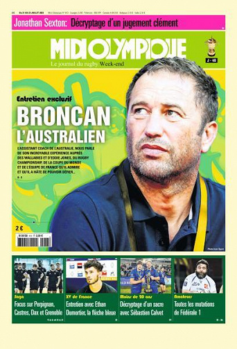 Midi Olympique Vert - 21 Juillet 2023
