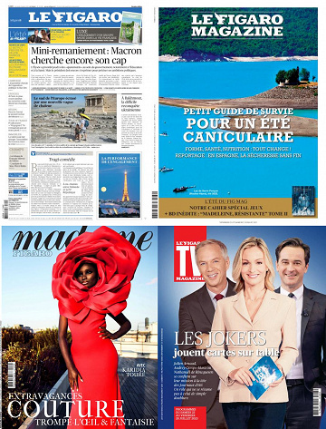 Pack Le Figaro et ses 3 suppléments - Vendredi 21 Juillet 2023